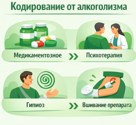 кодирование от алкоголизма в Лисках Санати
